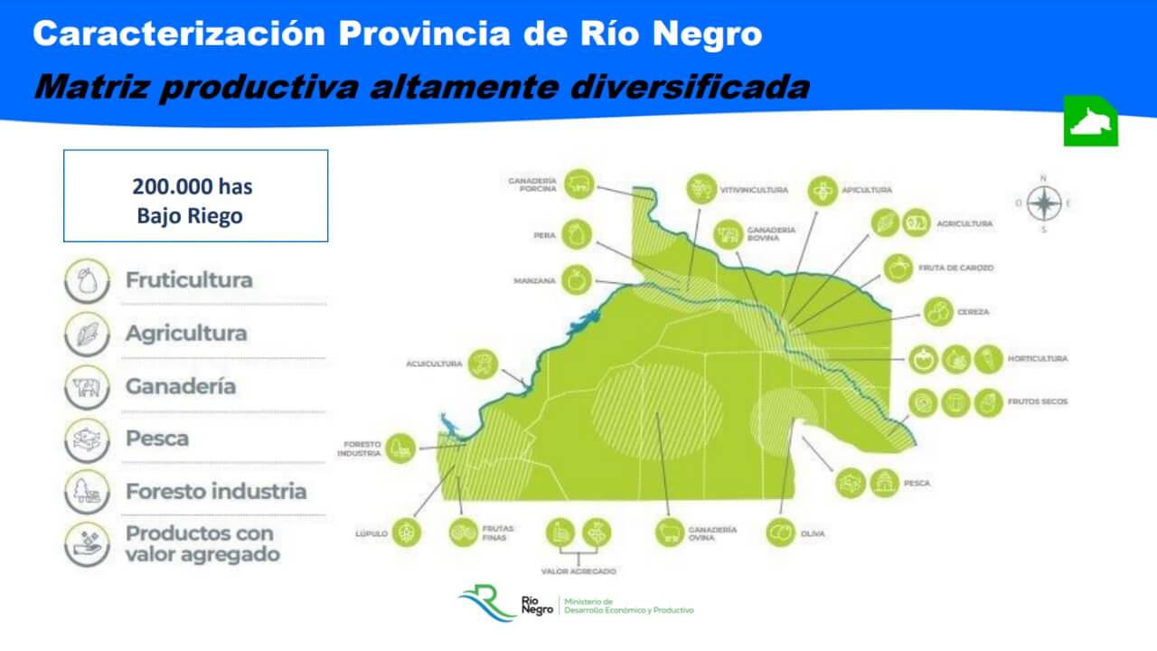 En busca del “lejano este”: Río Negro impulsa el riego para sumar otros dos valles productivos 1 Rio negro 1