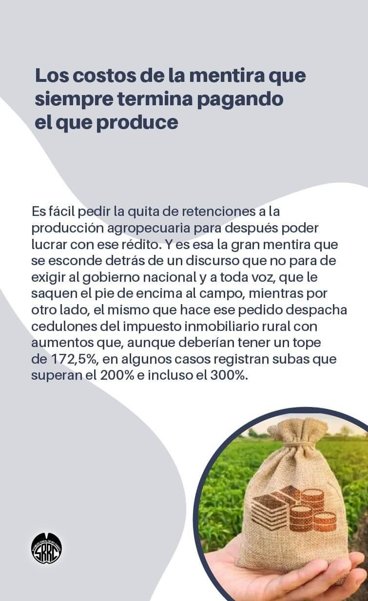 La queja del campo por los impuestos sumó un nuevo capítulo de conflicto en Córdoba 1 INMOBILIARIO RURAL RIO IV